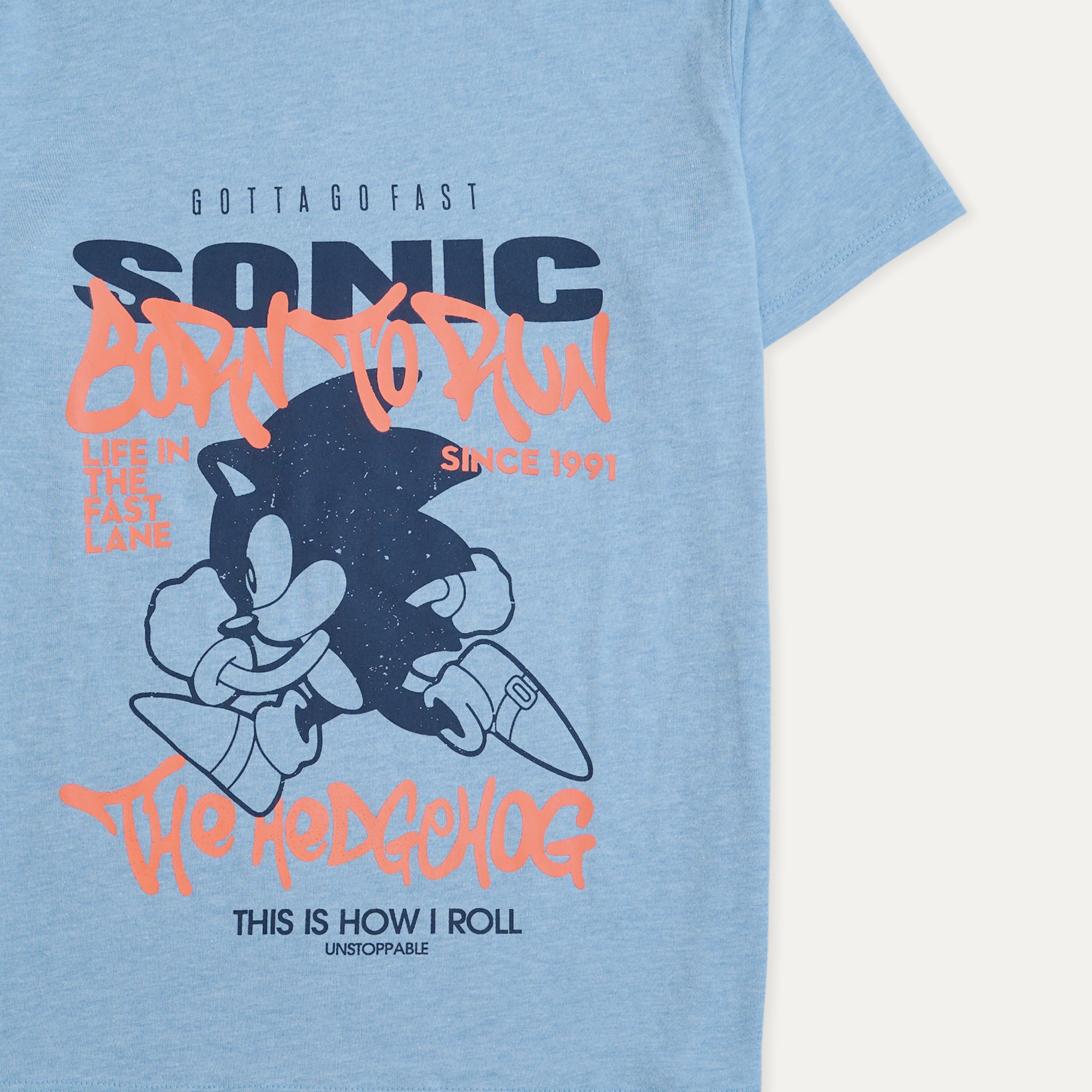 BOYS BLUE SONIC TEE